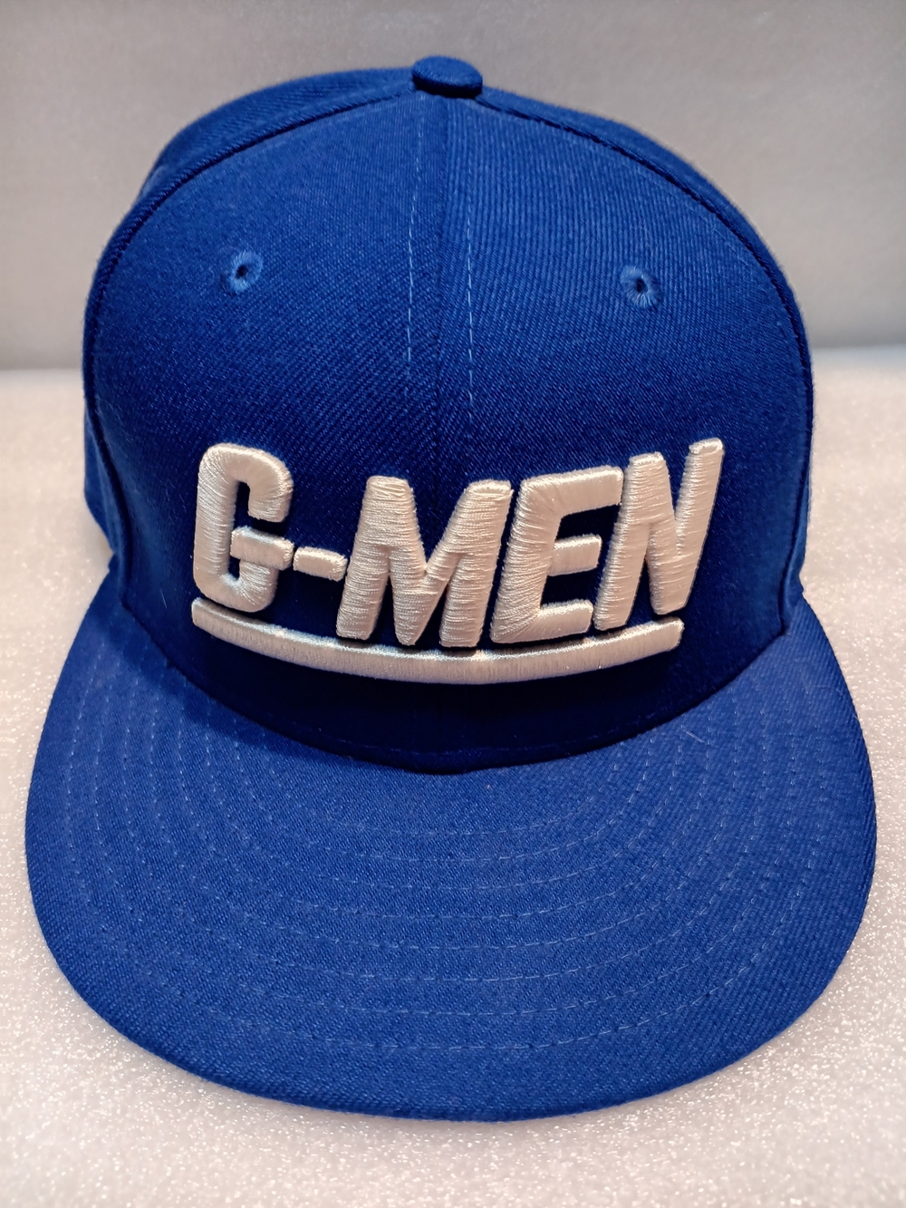 C-MEN Blue  Hat with White Embroidered Logo